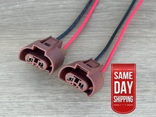 New! Toyota Fog or Head Light Connectors Pair 2-Pin 4runner Avalon Camry Etc.