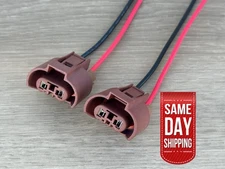 New! Toyota Fog or Head Light Connectors Pair 2-Pin 4runner Avalon Camry Etc.