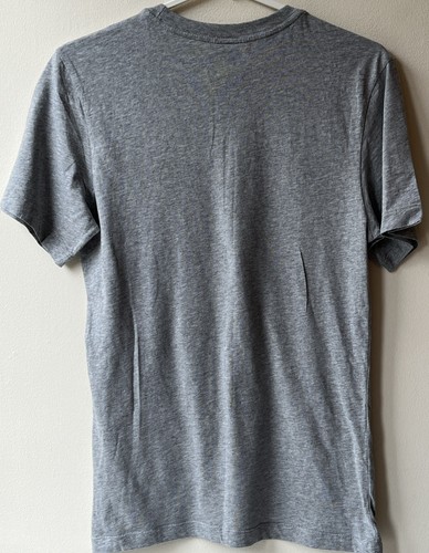 Nike Logo Grey T Shirt Crew Neck Short Sleeve - Mens Size XS Extra Small - Picture 2 of 4