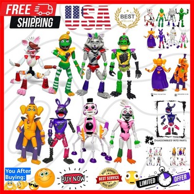 8 pcs Inspired by Game Five Night Toys | Ultimate Custom Night Collection | F...
