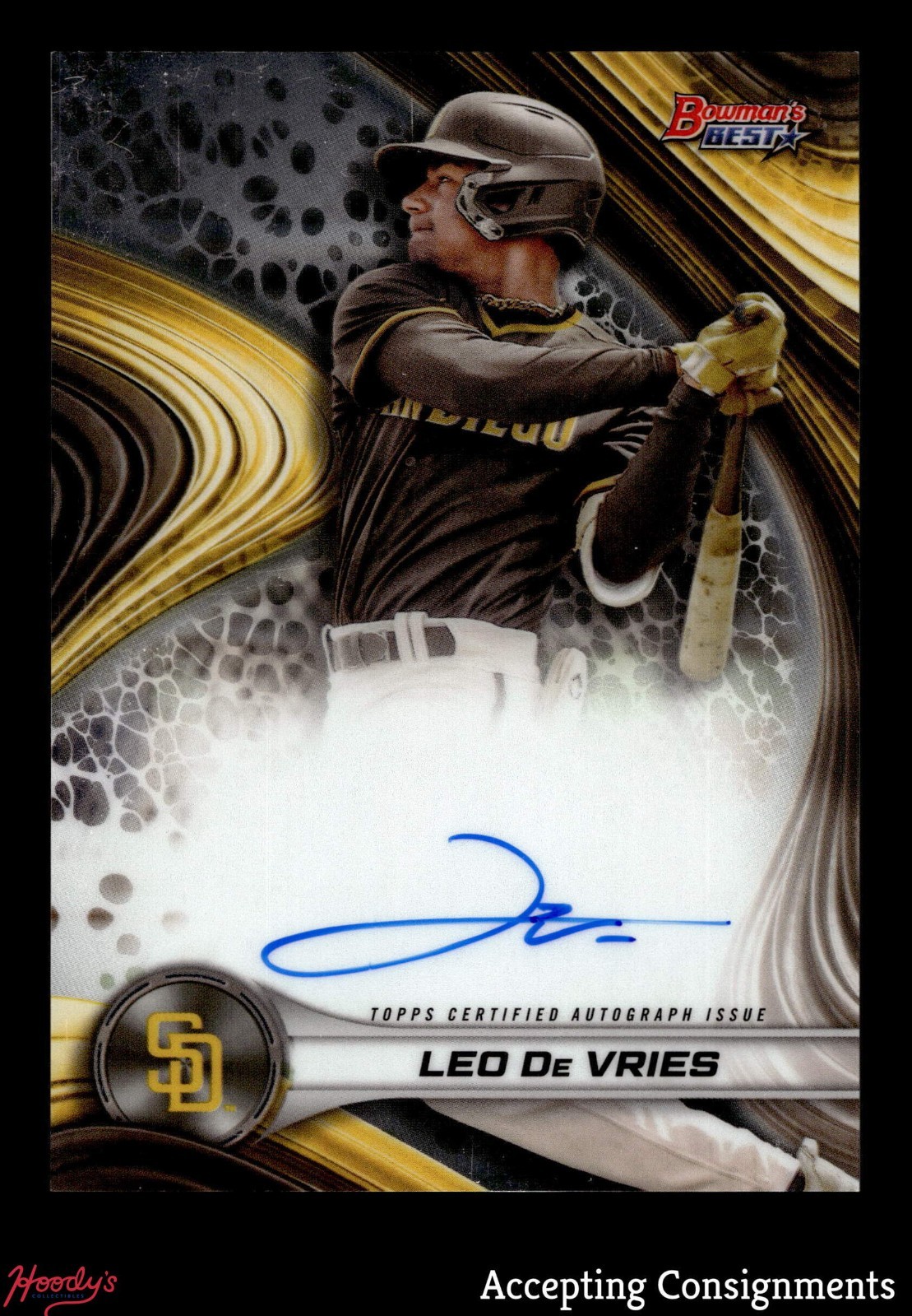 2024 Bowman's Best Best of '24 Autographs #B24LD Leo De Vries AUTO PADRES