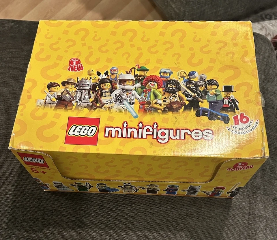 LEGO CMF Collectible Minifigures Series 1 ORIGINAL Retail Store Display BOX ONLY - Image 2 of 4