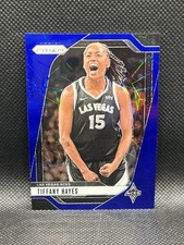 2024 Prizm Tiffany Hayes BLUE VELOCITY SP #81 WNBA Las Vegas Aces Panini