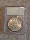 1922 Peace Silver Dollar PCGS MS63