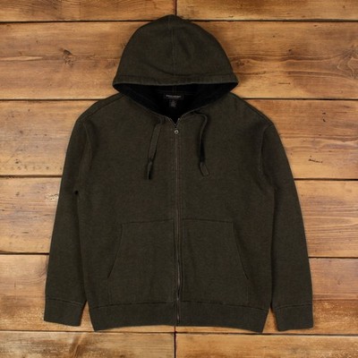 Banana Republic Hoodie Sweatshirt Herren Blank Freizeit Full Zip Grün