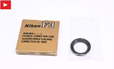 Almost UNUSED in BOX Nikon Diopter Eyepiece Correction Lens -4.0 F3 from JAPAN