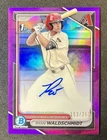 2024 Bowman Draft Chrome Ryan Waldschmidt True Purple 1st Auto /250 #CPA-RW