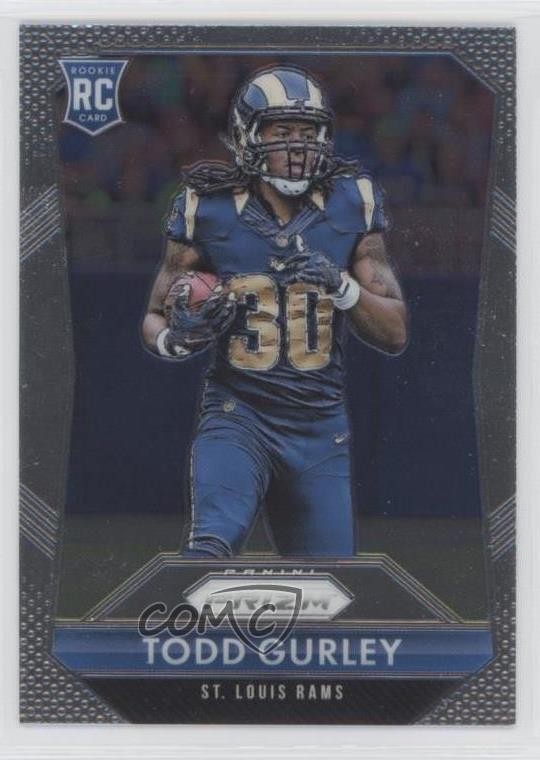 2015 Panini Prizm Rookies Todd Gurley II Todd Gurley (Base) #291 7l6