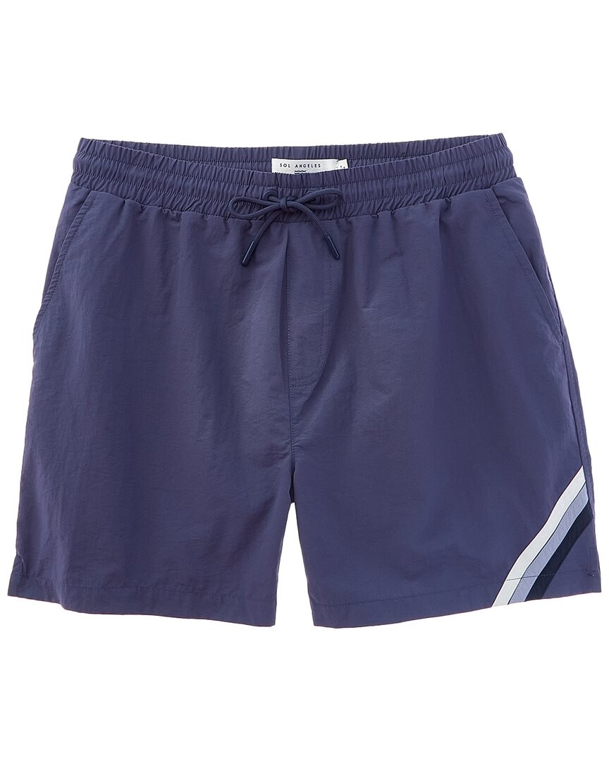 Мужские шорты для плавания Sol Angeles Oceanside Swim Short синего цвета S