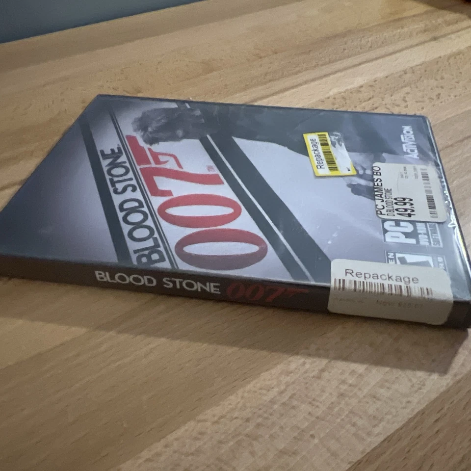 Rare HTF Blood Stone 007 James Bond Daniel Craig (Windows PC DVD, 2010) Complete - Image 4 of 4