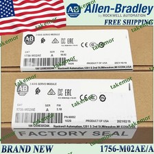 New Sealed AB 1756-M02AE/A ControlLogix Servo Module 1756M02AE serA US Free Ship