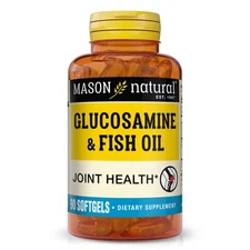 Mason Natural Daily Joint Support 90 Softgels with Glucosamine Fish Oil Omega 3