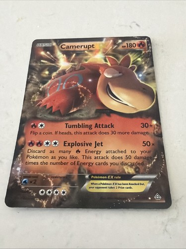 Pokemon Camerupt EX 29/160 XY - Primal Clash Holo LP