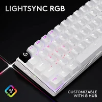 Logitech G PRO X 60 LIGHTSPEED Wireless Gaming Keyboard White