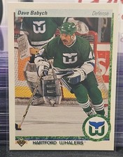 90-91 Upper Deck Dave Babych 🚨🚨🚨 Hartford Whalers