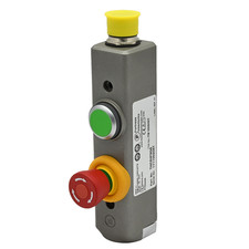 Fortress Interlocks THCEIP3Q5 Industrial Control, 1-Button w/ E-Stop, 24V 100mA