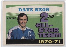 1971-72 O-Pee-Chee Dave Keon #259 HOF 0f8