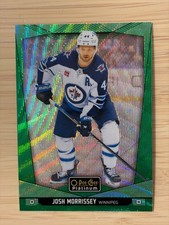 2024-25 Upper Deck O-Pee-Chee OPC Platinum Josh Morrissey #155 Emerald Surge /10