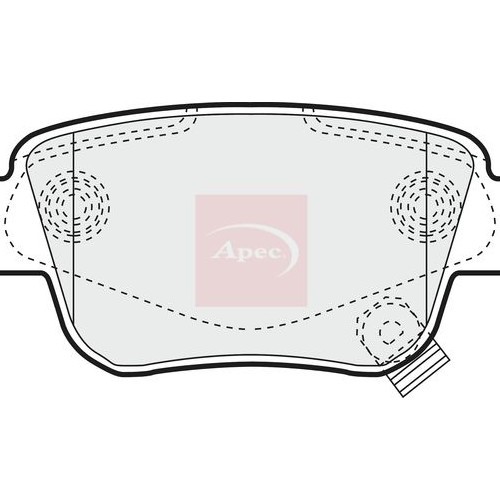 For TOYOTA ALPHARD / VELLFIRE H2 2008 to 2015 BRAKE PADS (REAR) (R90) PAD1334