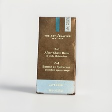 The Art of Shaving After-Shave Balm Lavender Essential Oil Moisturizer- 3.3 Oz