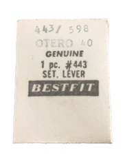 Otero 40 Set Lever watch part #443/598
