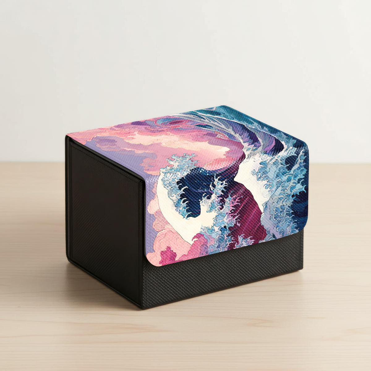 MTG Deckbox | Japanese Wave Themed TCG Deckbox | Unofficial