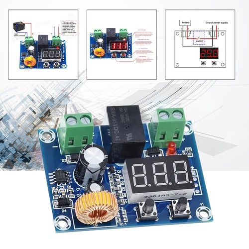 XH-M609 DC-12-36V Battery Over Discharge Protection Module Low Voltage Cut-Off