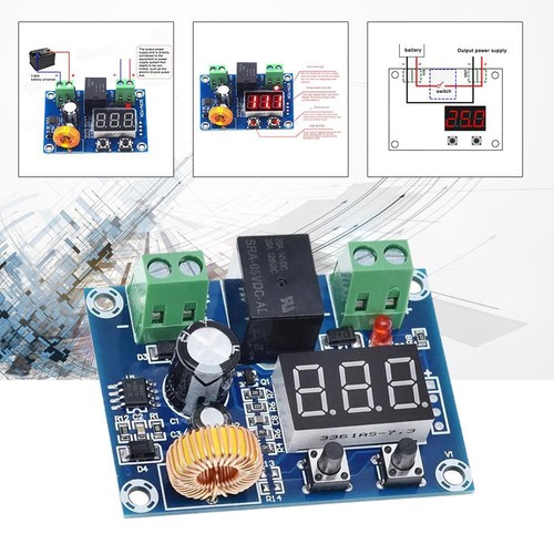 Módulo de protección contra sobredescarga de batería XH-M609 DC-12-36V corte de bajo voltaje - Imagen 1 de 11