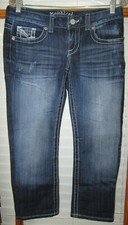Maurices Jeans Women's 5/6 REG Cropped Distressed