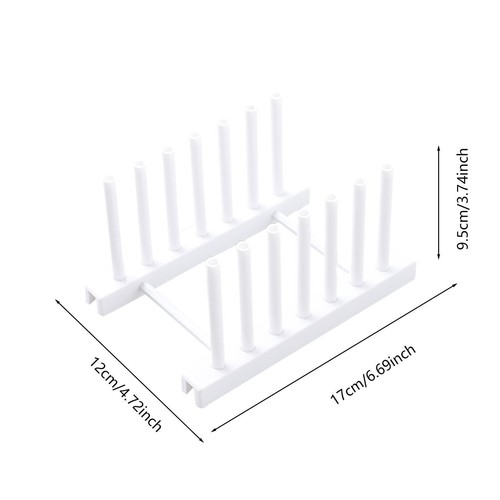 1PCS * Kitchen Dish Bowl Plate Drying Utensils Rack Dish Organizer Plate Holder - Picture 2 of 6