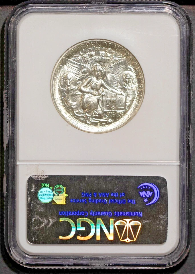 1937-S 50c Texas Half-dollar MS 67 NGC # 1551339-001 + Bonus - Image 2 of 2