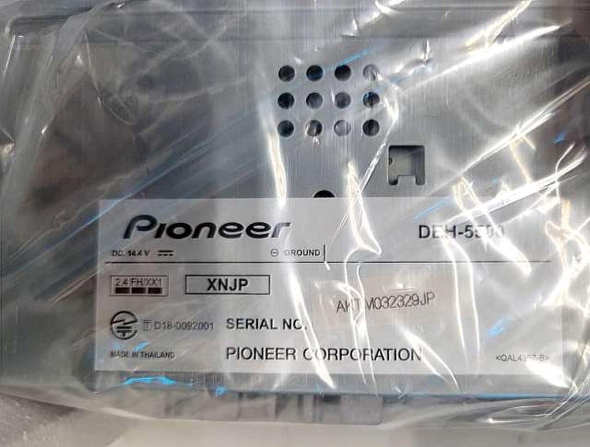 Pioneer Carrozzeria DEH-5500 Car Audio NEW in Open Box | eBay UK