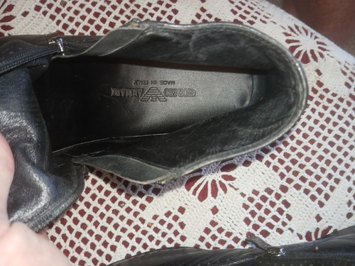 $1200 MSRP Giorgio Armani Ankle Boots. Spectacular. Pristine. Size 46 12.5 Black - Picture 8 of 9