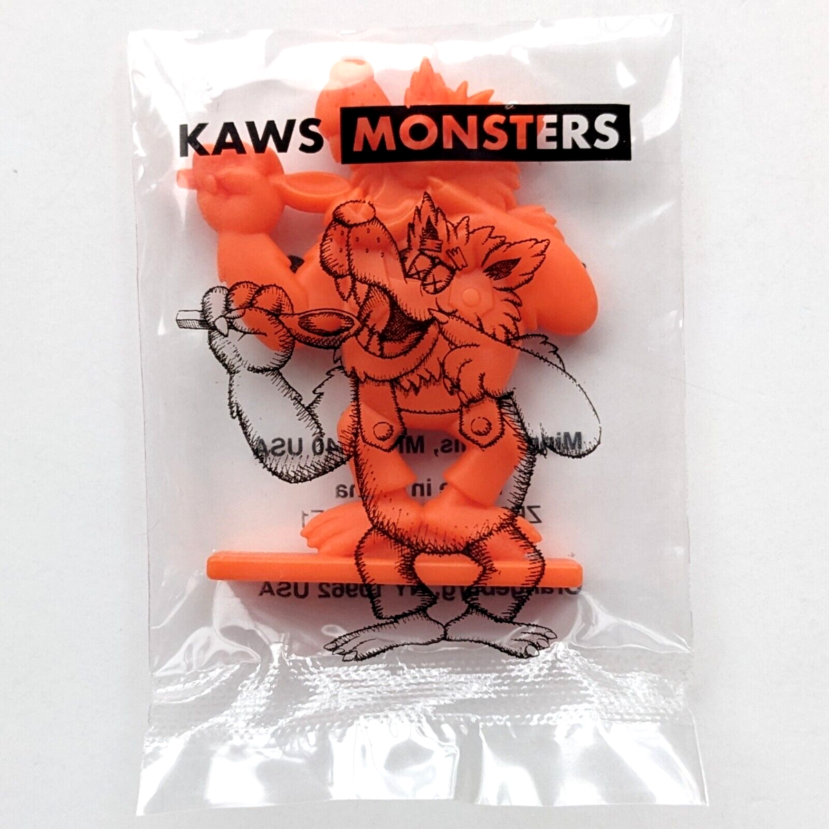 KAWS Monsters Cereal Figures Set Of 4 NEW SEALED General Mills