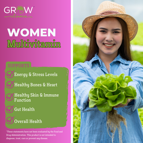 One Daily Women's 50+ Multivitamin/Multimineral 60 Capsules - Picture 3 of 6
