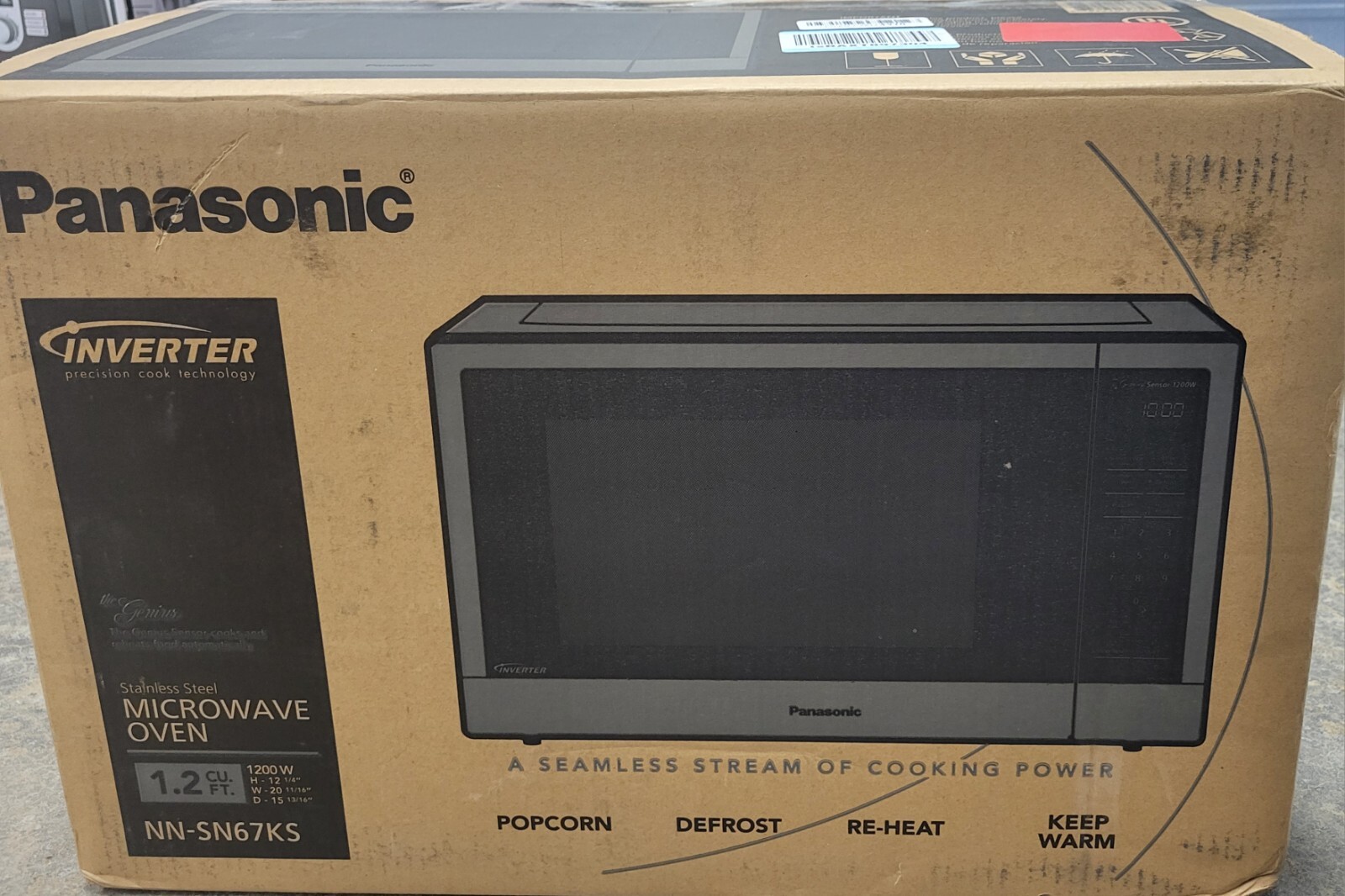 Panasonic NNSN67K Microwave Oven eBay