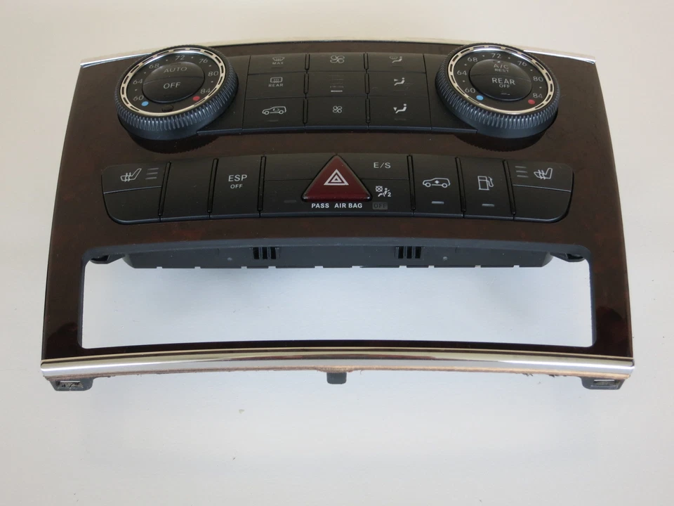 10 Mercedes Benz ML450 Climate Control Panel Temperature Unit A/C Heater - Image 2 of 3