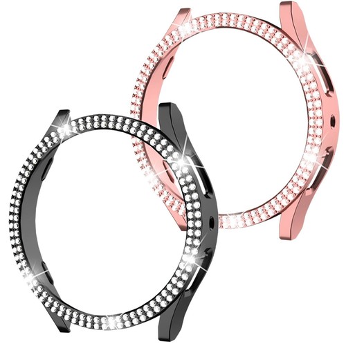 For Samsung Galaxy Watch 7 6 5 4 40/44mm Bling Diamond Hard PC Bumper Case Cover - Picture 14 of 23