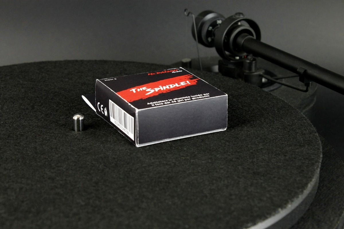 Rock On Wall Adattatore 45 Giri In Alluminio Adattatore 45 Giri In Alluminio Accessori Audio | Discoteca Laziale - Foto 2