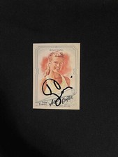 Genie Bouchard Signed Allen & Ginter Card COA 9 Proof Photo