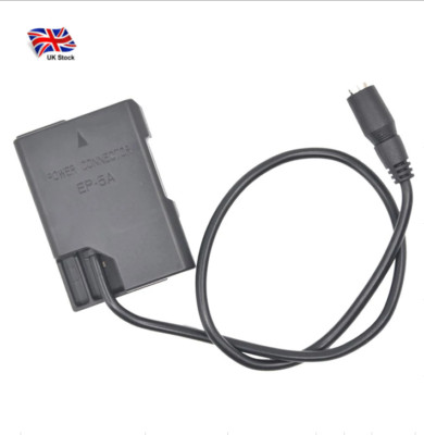 EN-EL14 EP-5A Dummy Akku decodiert DC Koppler Power für Nikon D3100 D3200 D3300