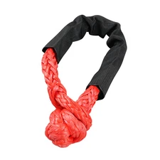Soft Shackle Recovery Rope 15000KG Breaking Strength For Sailing SUV ATV Truck