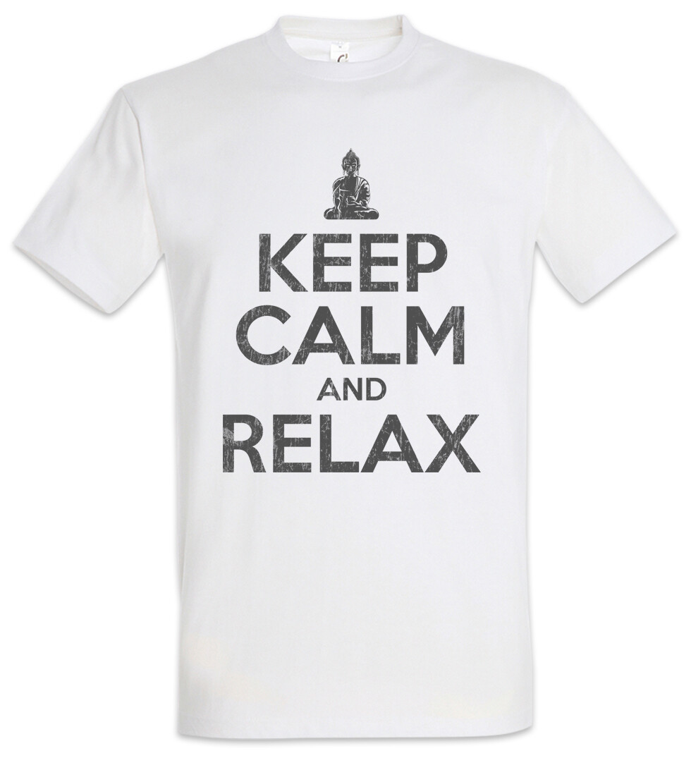ALTRA Keep Calm And Relax T Shirt Fun Chill Chiller Sleep Sleeping