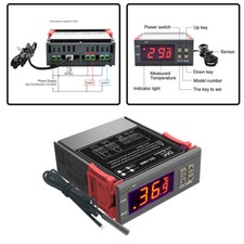 12V/24V/110-220V STC-1000 Digital Temperature Controller Thermostat with Sensor