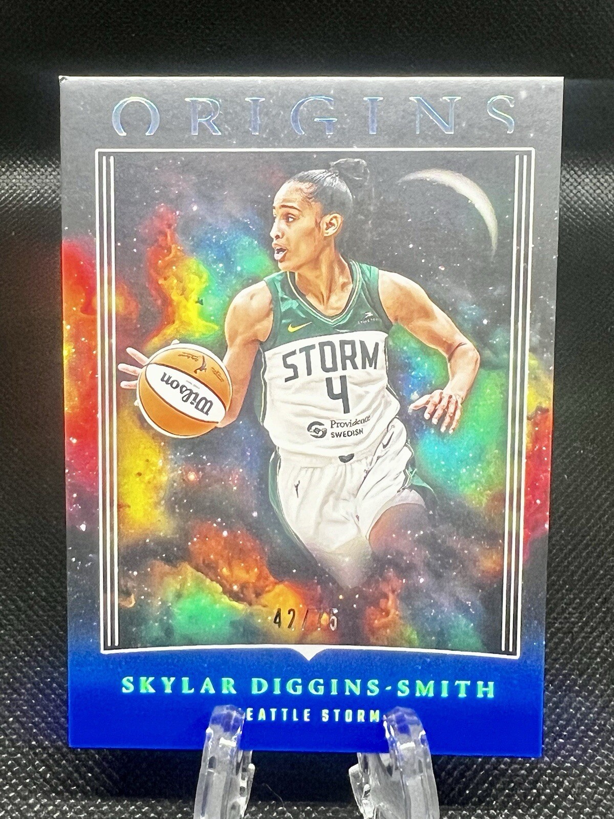 2024 Panini Origins WNBA - Blue #20 Skylar Diggins-Smith /75 Mint