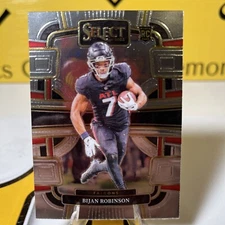 2023 Select BIJAN ROBINSON #4 RC Rookie Concourse Level - Atlanta Falcons