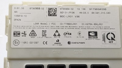 BMW 2 SERIES GRAN TOURER BCM BODY CONTROL MODULE ECU 8736968 F46 