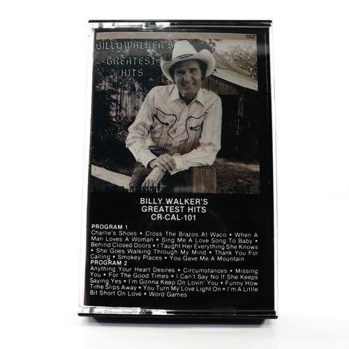 Billy Walker's Greatest Hits (Cassette Tape, R-Cal) TESTED CR-CAL-101 Excellent