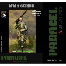 PARACEL MINIATURES WWII SERIES SET WW35-007 US AIR BORNE PVT HAWK