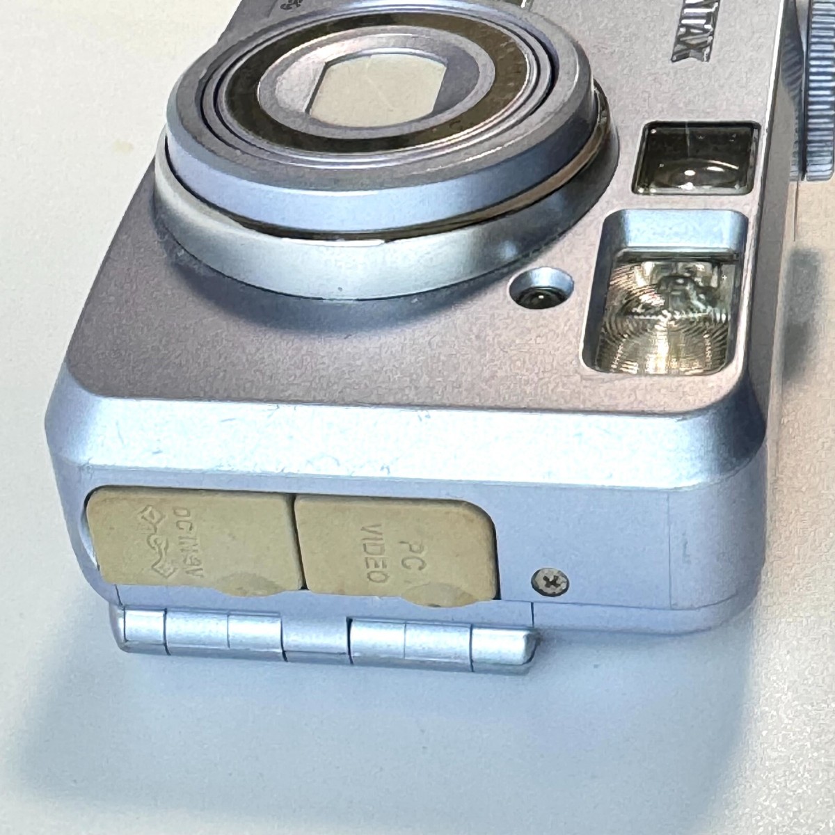 Pentax Old 2002 Compact Digital Camera Optio 330GS Blue 3.2